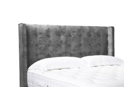 Artisan Collection Onyx High Floor Standing Headboard - Super King - Dapple Mink