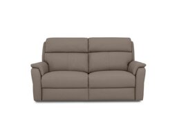 Nicoletti - Vito TO Leather 2 Seater Sofa with Power Recliner - Botero Taupe