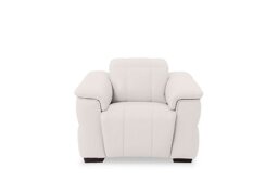 Inca NC Leather Power Recliner Chair with Power Headrest - Cotton