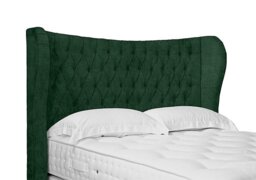 Artisan Collection Camber High Floor Standing Headboard - Double - Tormaline Green