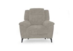 Panache Fabric Chair with Power Recliner - Marble Cream