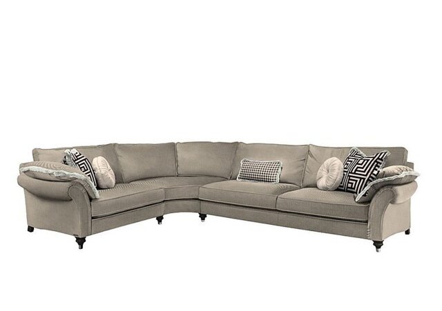Duresta - Princeton Ruched Medium Left Hand Facing Corner Sofa
