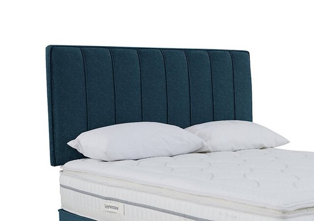 Sleepeezee - Daniel Strutted Headboard - Super King - Weave Ocean