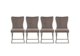 Vanquish Set of 4 Dining Chairs - Taupe