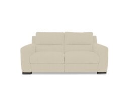 Viali Fabric 2 Seater Power Recliner Sofa - Frost