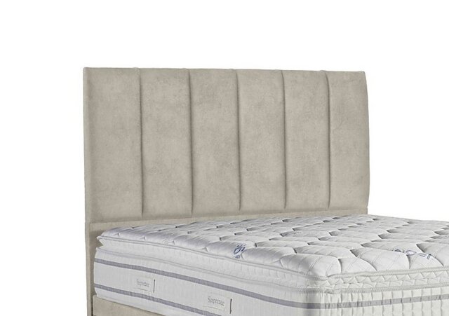 Sleepeezee - Spire Floor Standing Headboard - Double - Daytona Stone