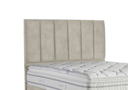 Sleepeezee - Spire Floor Standing Headboard - Double - Daytona Stone