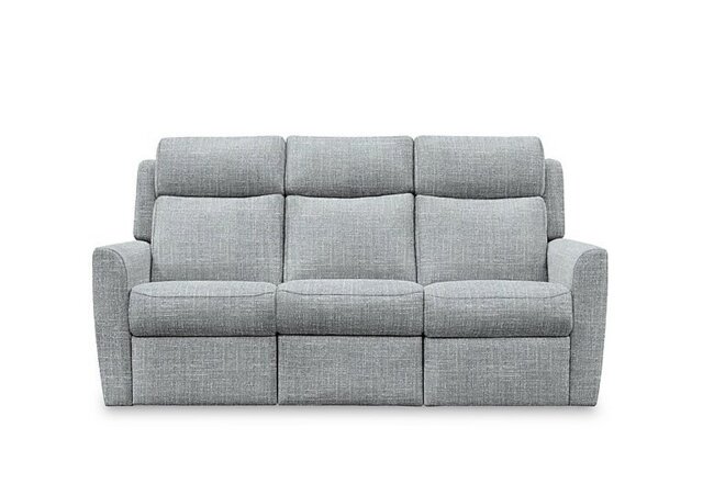G Plan - Wren 3 Seater Fabric Recliner Sofa with Headrests and Power Lumbar - Beach Duck Egg