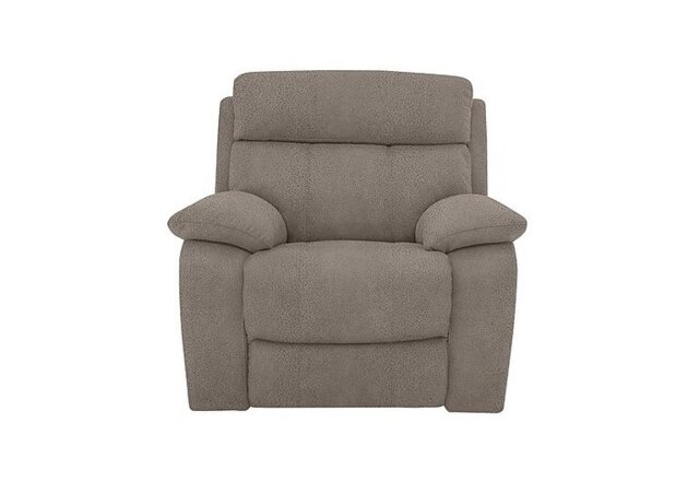 Moreno Fabric Power Recliner Armchair with Power Headrest - Silver