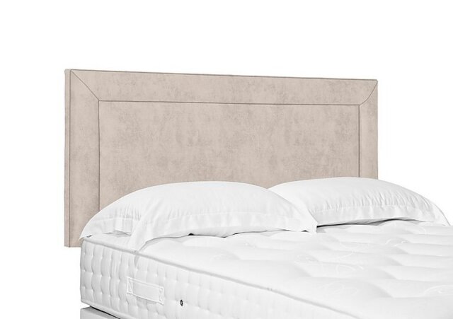 Artisan Collection Foley Standard Strutted Headboard - Small Double - Sandstone Pearl