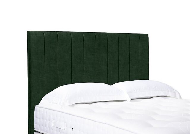 Artisan Collection Elyse High Floor Standing Headboard - Double - Tormaline Green