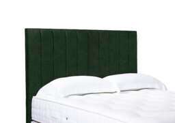 Artisan Collection Elyse High Floor Standing Headboard - Double - Tormaline Green