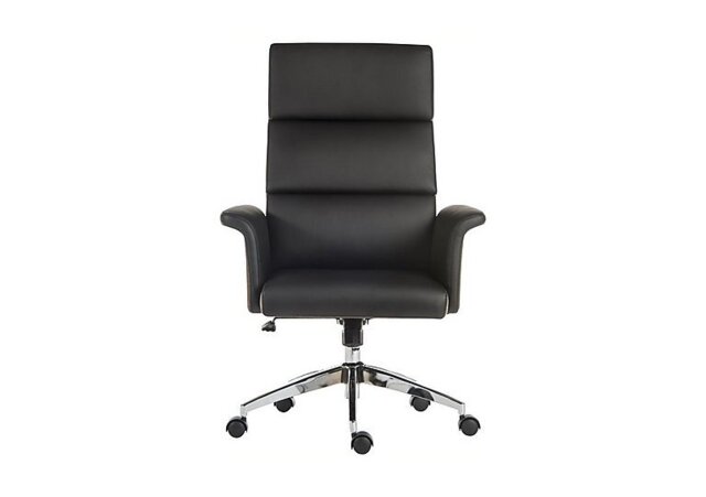 East River Elegance High-back Office Chair - Black