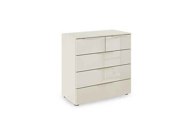 Rauch - Haven 3+2 Drawer Décor Chest with Glass Front