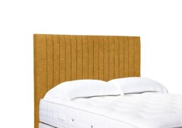 Artisan Collection Cadenza High Floor Standing Headboard - Single - Tweed Mustard