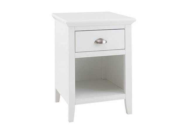 Furnitureland - Emily 1 Drawer Nightstand - White
