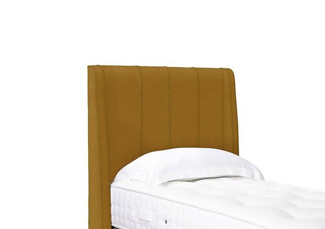 Artisan Collection Akira High Floor Standing Headboard - Small Double - Plush Corn