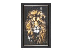 Leo Lion Large Framed Picture