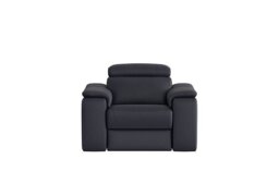 Nicoletti - Davide Leather Armchair - Torello Blu