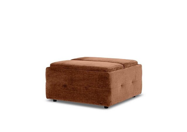 Monarch Fabric Tray Storage Footstool