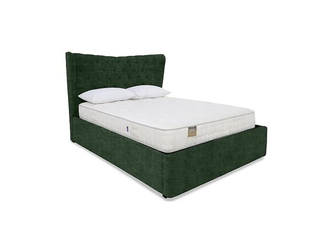 Highgrove - Bauer Ottoman Bed Frame - King Size - Tourmaline Green