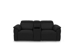 Dolomite 2 Seater Leather Power Recliner Sofa with Power Headrests and Console
