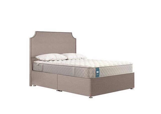 Sealy - Sterling Divan Set - King Size - Wool Latte