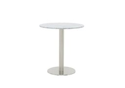 Helsinki Round Dining Table - 70-cm - Carrara Marble