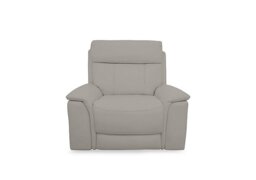 Comfort Story - Chill Leather Chair - Silver Grey