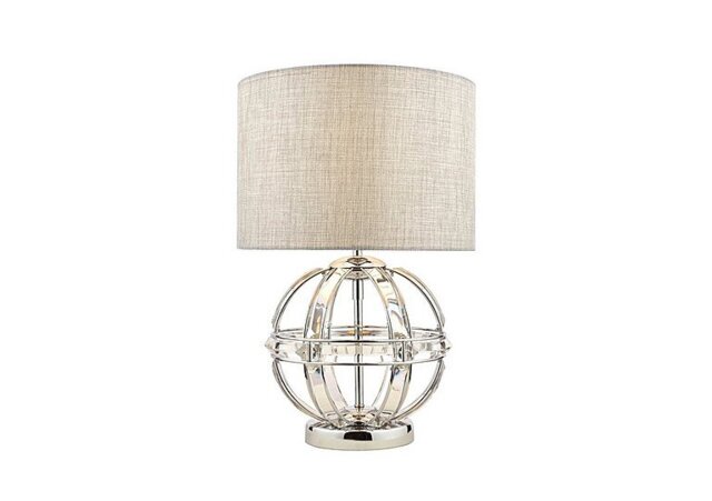Laura Ashley - Aidan Chrome Table Lamp