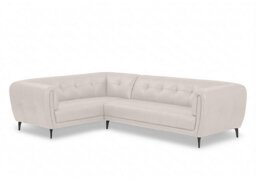 Sienna Leather Left Hand Facing Corner Sofa - Cotton Cat - Sofas and Armchairs - In Time for Christmas