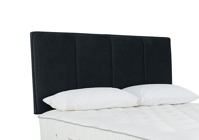 Sleepeezee - Haig Floor Standing Headboard - King Size - Weave Noir