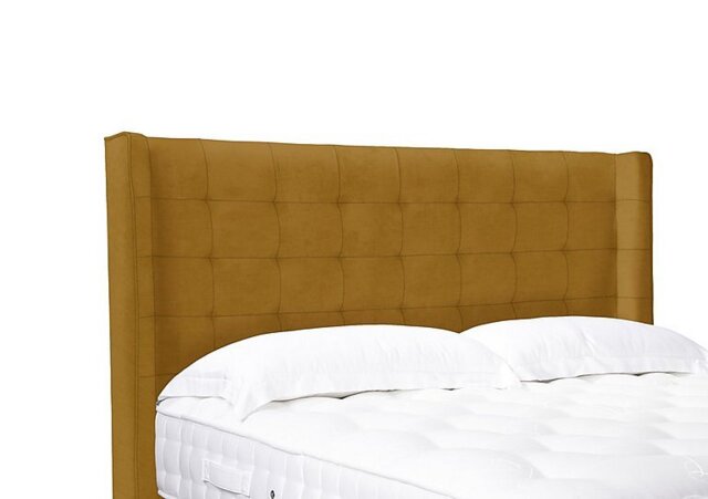 Artisan Collection Onyx High Floor Standing Headboard - Single - Plush Corn