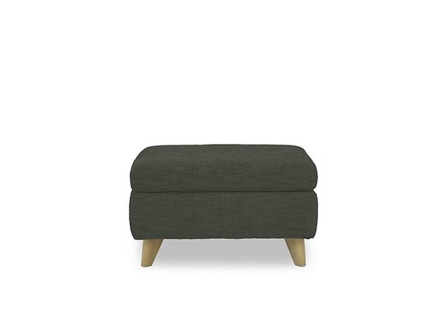 Malmo Fabric Coffee Table Storage Footstool - R352 Forest Green