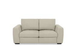 Dinky Leather 2 Seater Sofa with Power Recliner - Bone China Cat - Sofas and Armchairs - In Time for Christmas