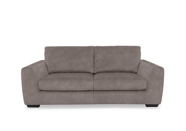Dinky Fabric 3 Seater Sofa - Marble Charcoal Grey