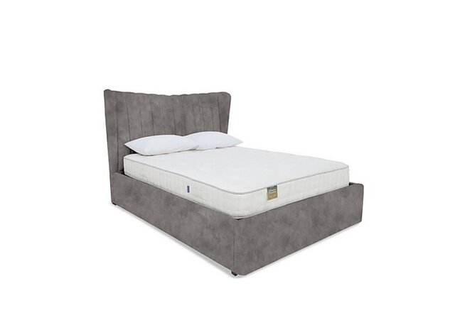 Highgrove - Bourne Electric Ottoman Bed Frame - Small Double - Dapple Sterling