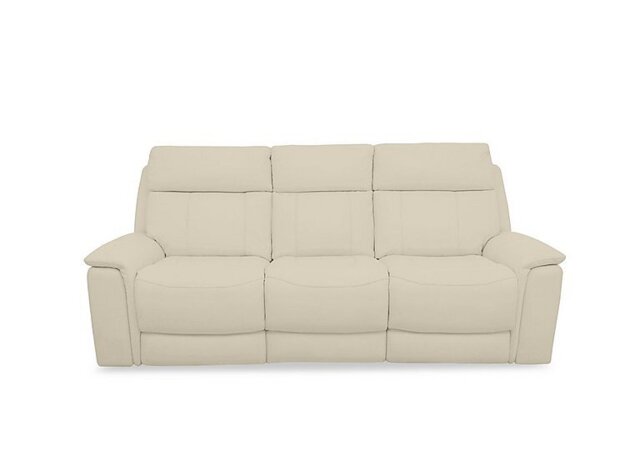 Comfort Story - Chill BV Leather 3 Seater Power Recliner Sofa - BV Bisque