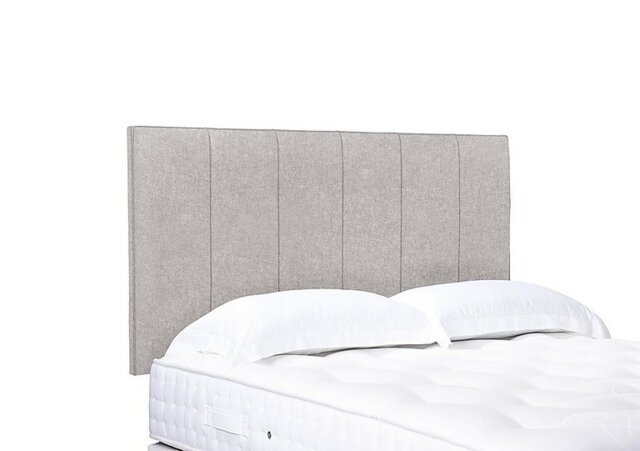 Artisan Collection Heyman High Strutted Headboard - Single - Tweed Stone