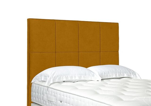 Artisan Collection Titan High Floor Standing Headboard - Super King - Plush Corn