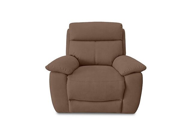 Echo Fabric Power Recliner Armchair - Hazelnut - Sofas and Armchairs