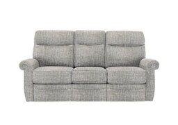 G Plan - Avon 3 Seater Fabric Manual Recliner Sofa - Shore Slate