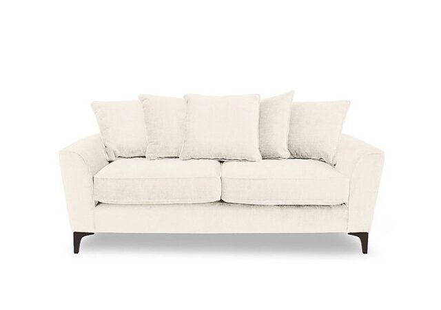 Primrose 3 Seater Scatter Back Sofa - Coconut