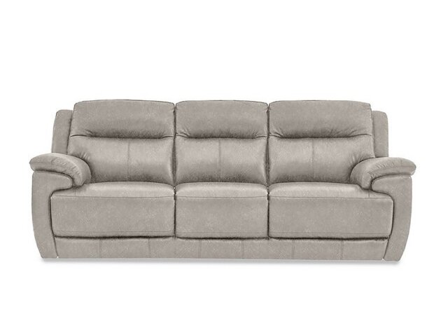 Touch 3 Seater Heavy Duty Fabric Sofa - Grey - Sofas and Armchairs - In Time for Christmas
