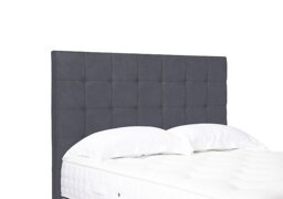 Artisan Collection Kaito High Floor Standing Headboard - Double - Seven Anthracite