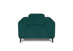 Elphaba Fabric Chair with Storage Arms - Opulence Teal