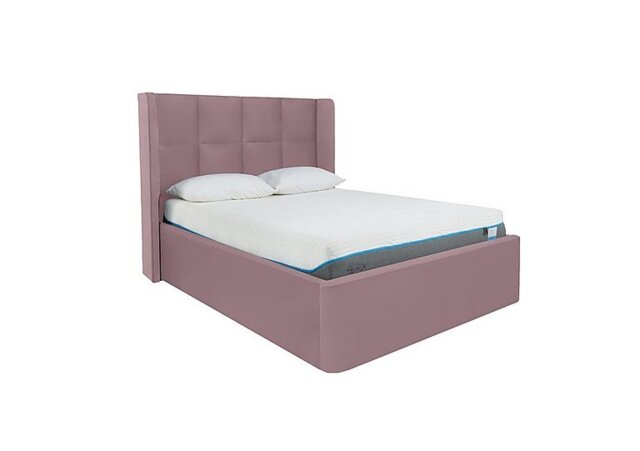 Shiva Bed Frame - Double - Velvet Lilac