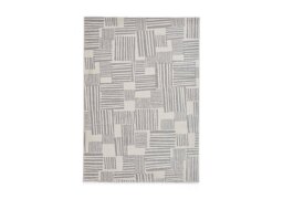Catherine Lansfield - Blocks Rug - 120cm-x-170cm - Grey