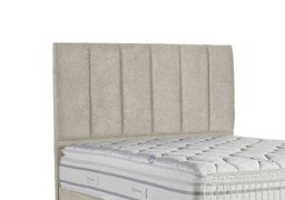 Sleepeezee - Spire Floor Standing Headboard - Super King - Tweed Cream