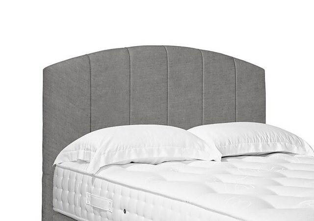 Artisan Collection Bow Standard Floor Standing Headboard - Small Double - Nickel